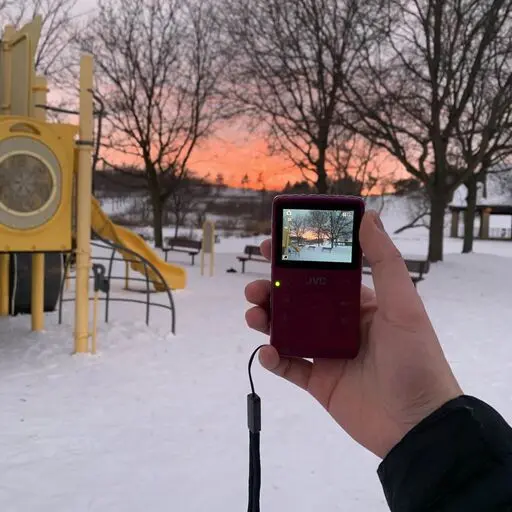 Anthony taking a Photo